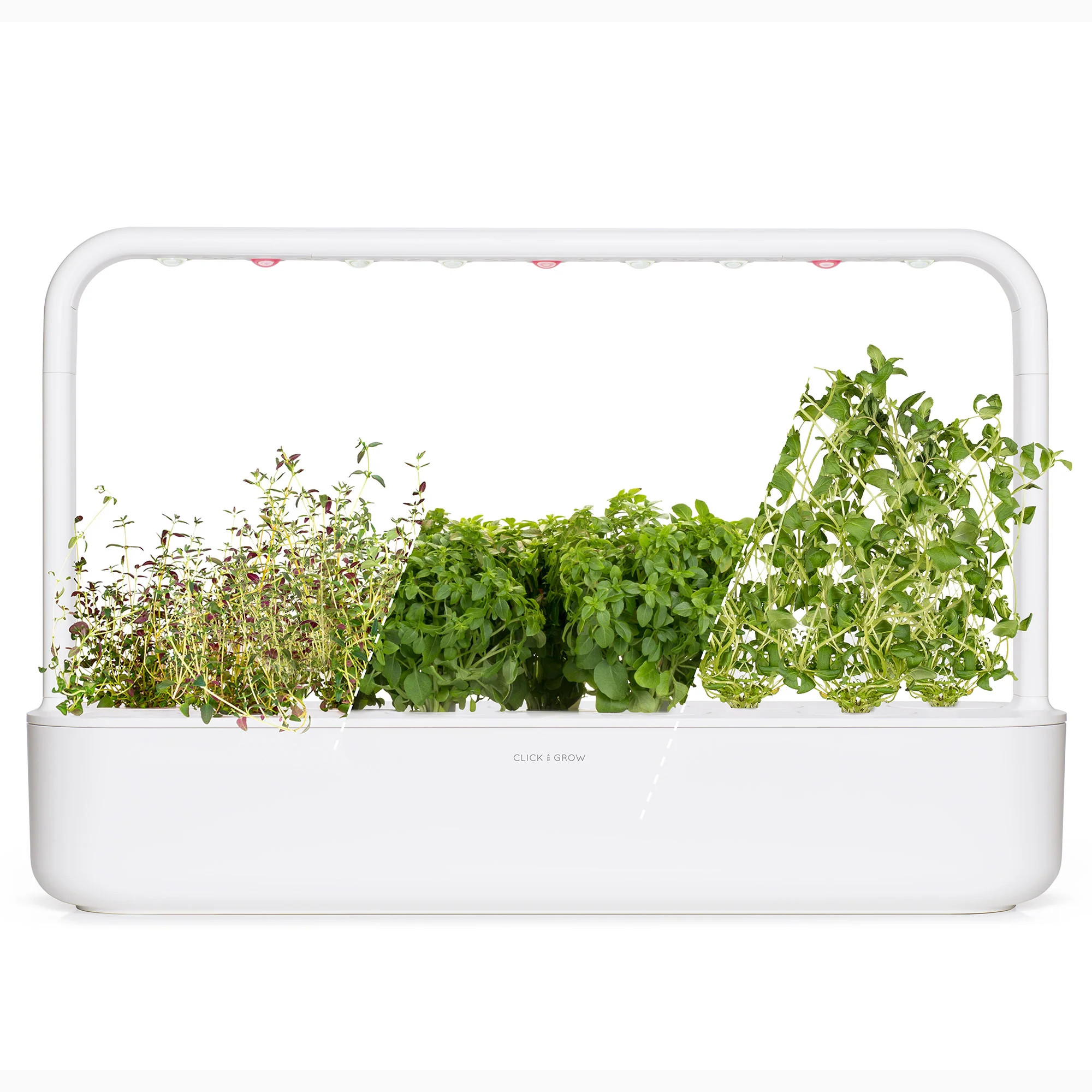 Click & Grow -  Smart Garden 9 with Italian Herb Kit with Grow Light and 36 Plant Pods