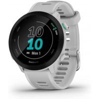 Garmin - Forerunner 55 GPS Multisport Smartwatch, White