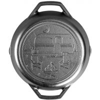 Lodge - Wanderlust 10.25 Inch Seasoned Cast Iron Dual Handle Camper Pan